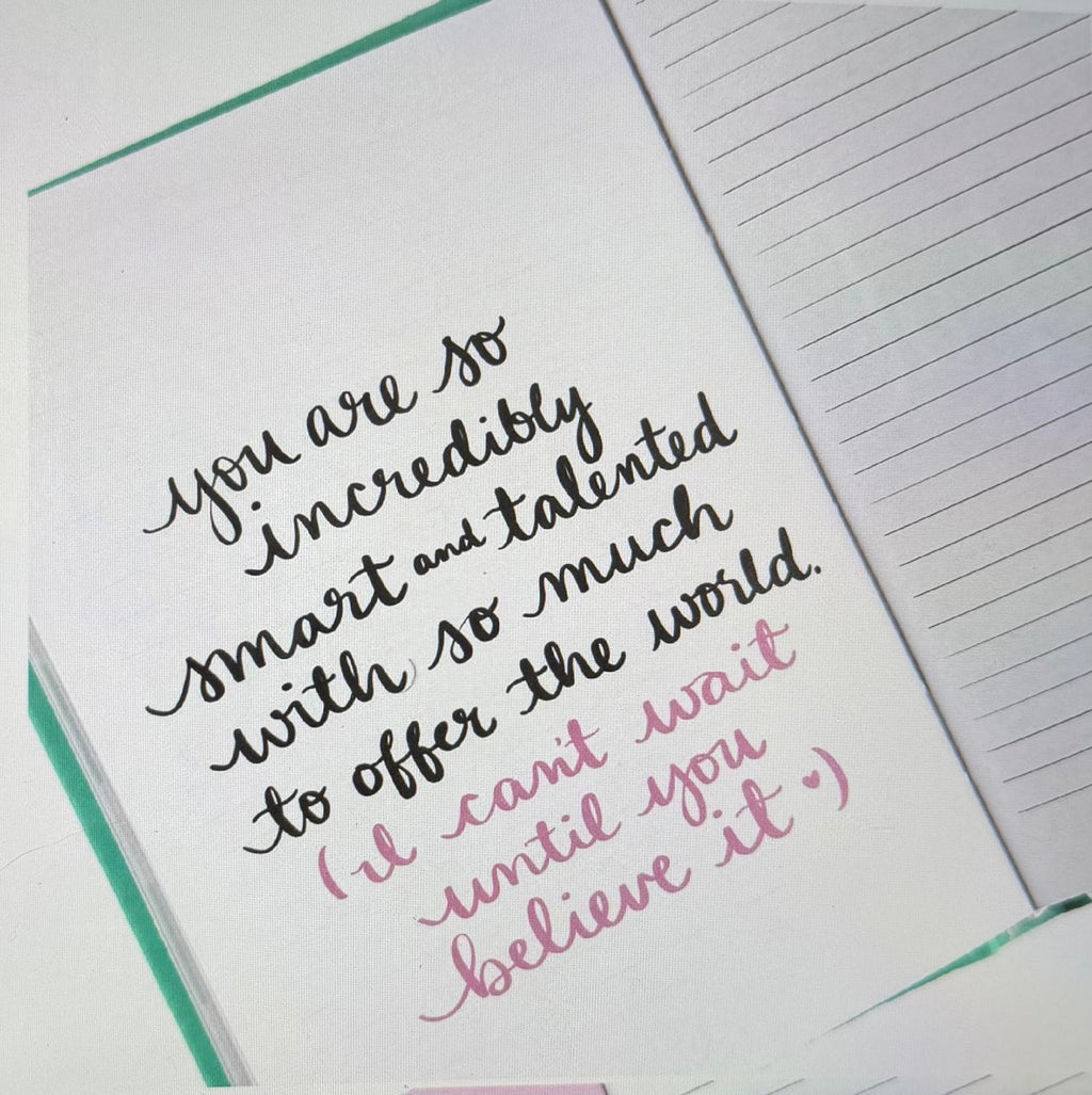 She's unstoppable - Inspirational journal notebook