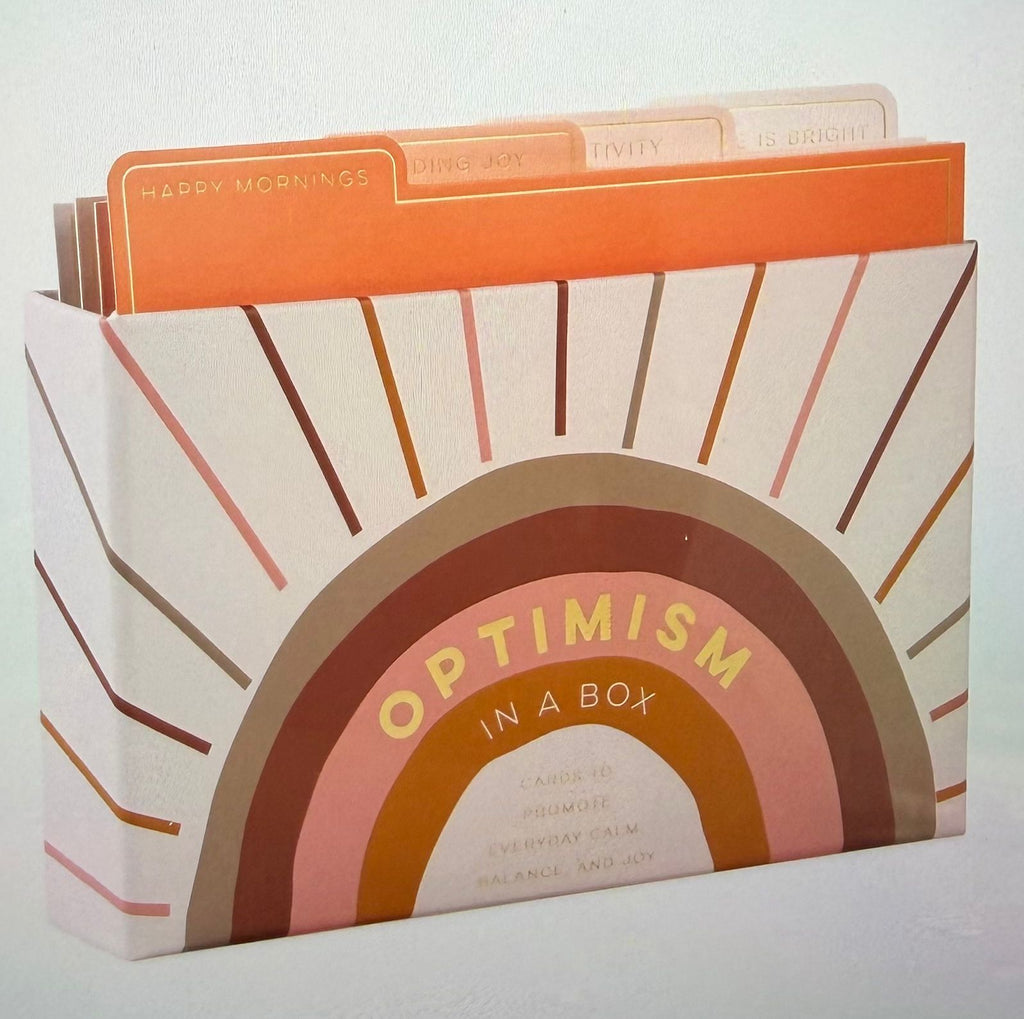 Optimism in a box - Affirmation cards