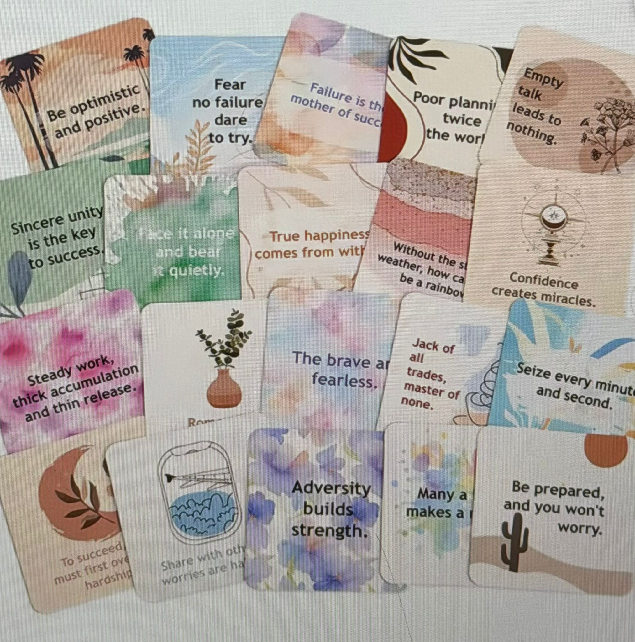 Positive Affirmation Cards