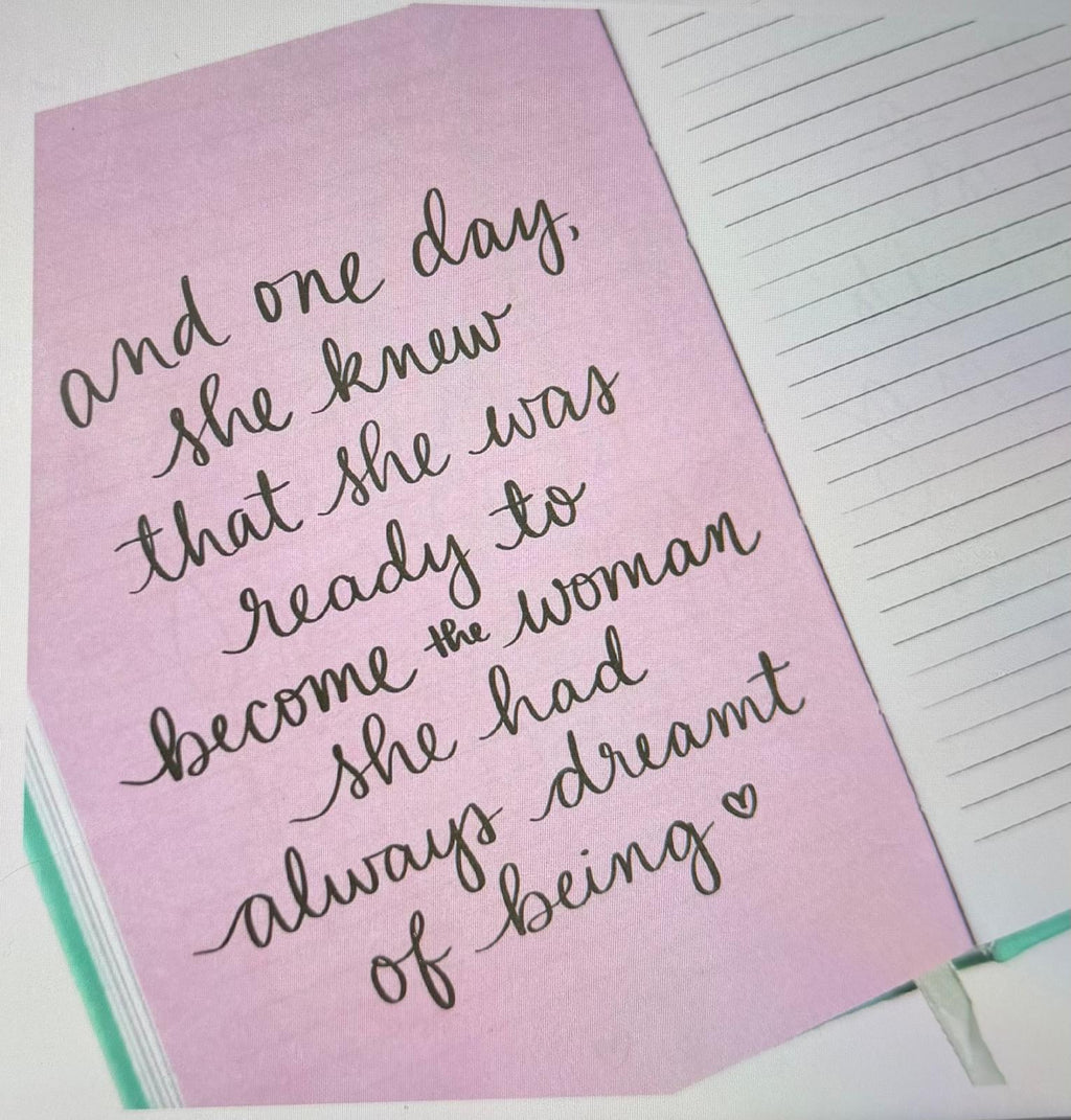 She's unstoppable - Inspirational journal notebook