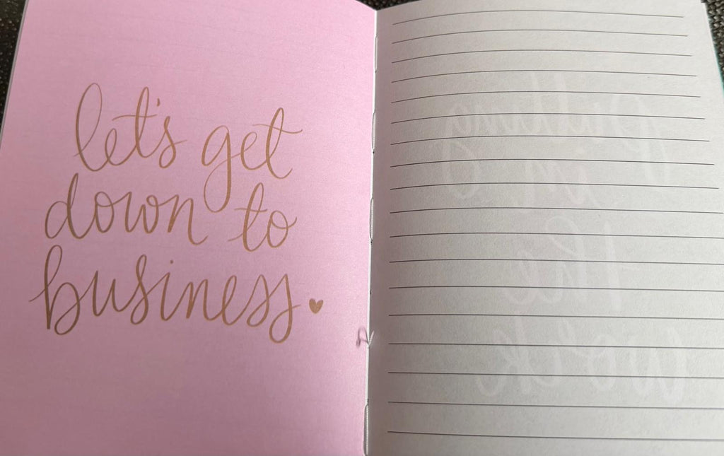 She's unstoppable - Inspirational journal notebook